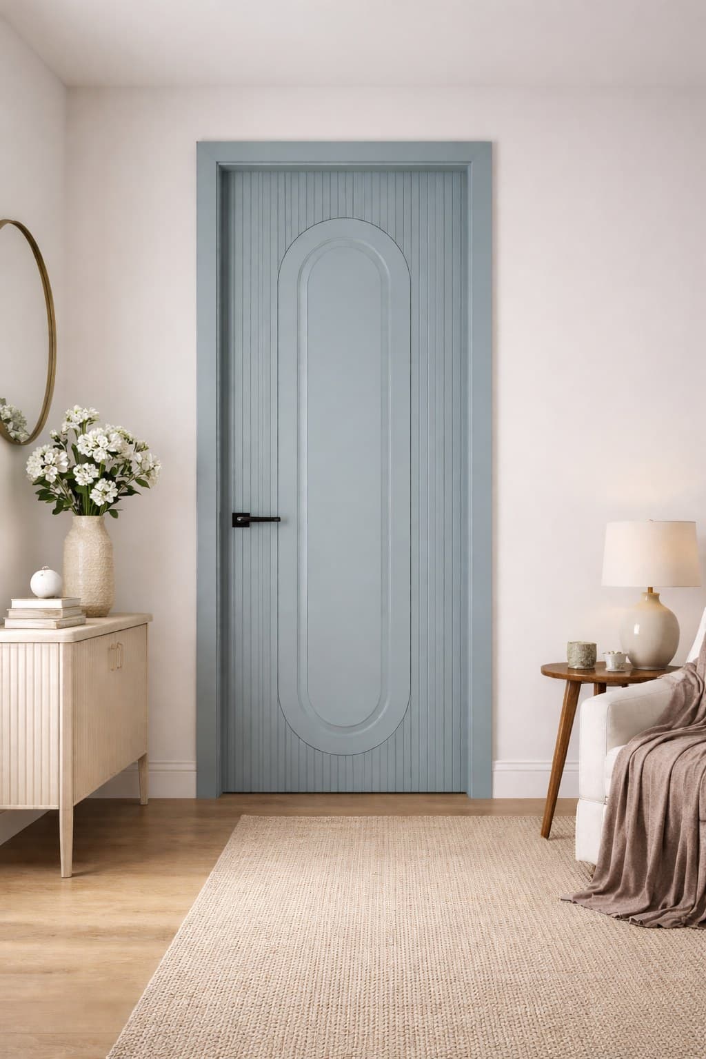 Вертикальные канавки и овал